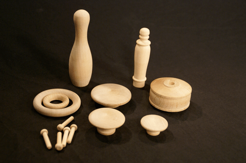 Unfinished Wood Turnings