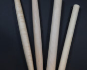 Four french rolling pins