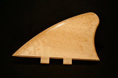 Wood Shaped Part for Surf Board