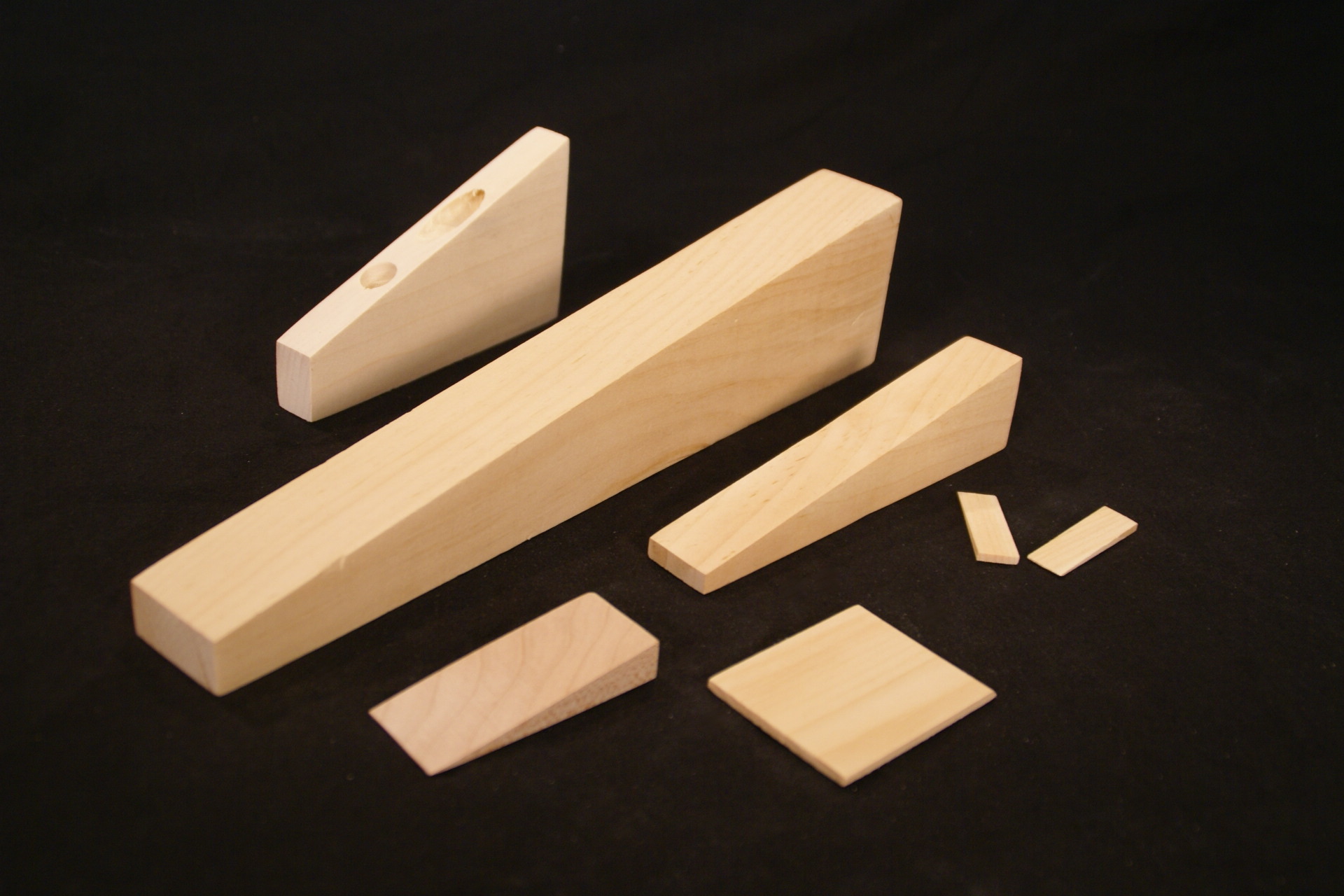 Wood Wedges in Different Sizes