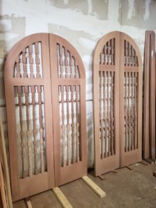 Wooden Porch Post
