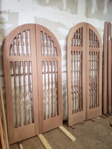 Doors with Spindles